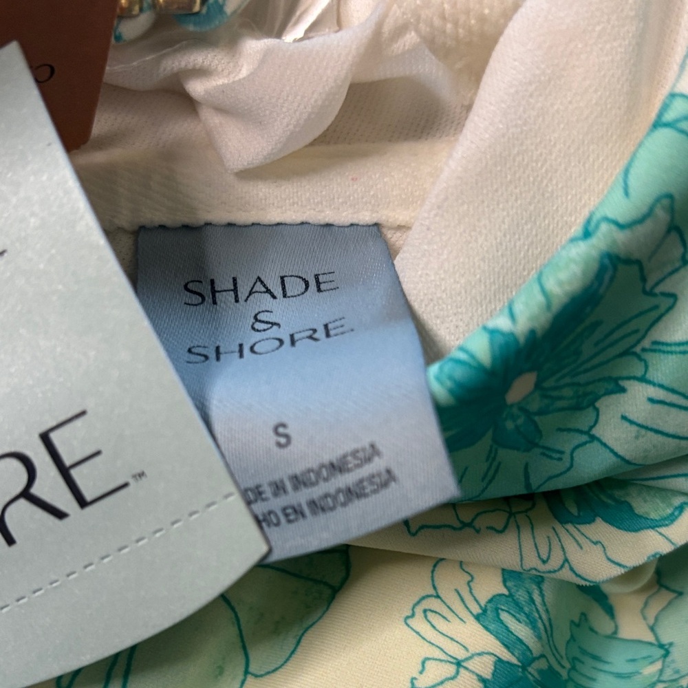 3 for $20 Shade & Shore Floral Off-Shoulder Bodysuit Size Small - Picture 5 of 7